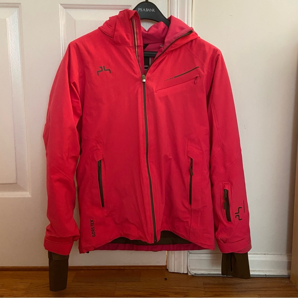 Powderhorn GORE-TEX Women’s Shell Ski Snowboard Jacket Coral Size Small